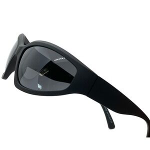 Men Sunglasses Dark Black Lens Street Wear Gangs Cholo UV400 Su Protection Gafas